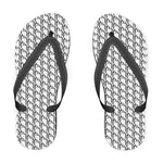Load image into Gallery viewer, Flip Flops White W/ Black
