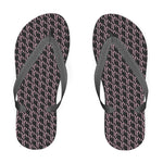Load image into Gallery viewer, Flip Flops Black W/ Pink
