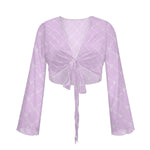 Load image into Gallery viewer, Sheer Cover-up Monogram Collection
