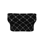 Load image into Gallery viewer, Princess Bandeau Black Pattern
