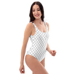 Load image into Gallery viewer, White Princess Pattern One-Piece Swimsuit
