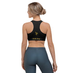 Load image into Gallery viewer, Princess Black Sports Bra
