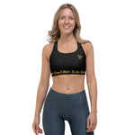 Load image into Gallery viewer, Princess Black Sports Bra
