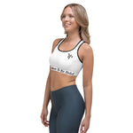 Load image into Gallery viewer, Princess White Sports Bra
