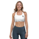 Load image into Gallery viewer, Princess White Sports Bra
