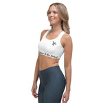 Load image into Gallery viewer, Princess White Sports Bra
