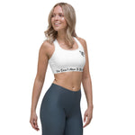 Load image into Gallery viewer, Princess White Sports Bra
